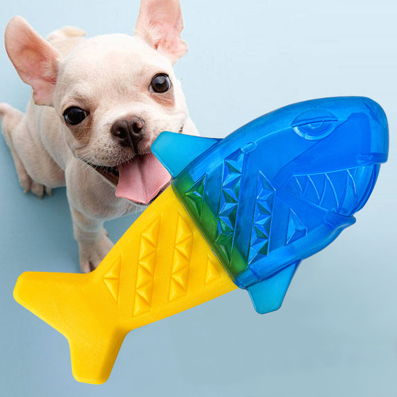 Teeth Cleaning Dog Chew Bone - Летние охлаждающие игрушки для собак: замораживаемая