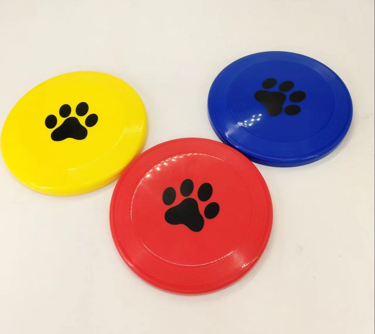 Flying Disc Dog Training Toy - Прочный пластиковый фрисби для собак с