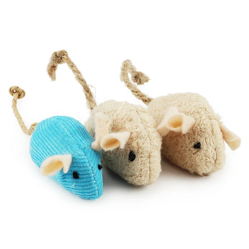 Catnip Interactive Plush Mouse - Интерактивная игрушка для домашних животных, 5-200