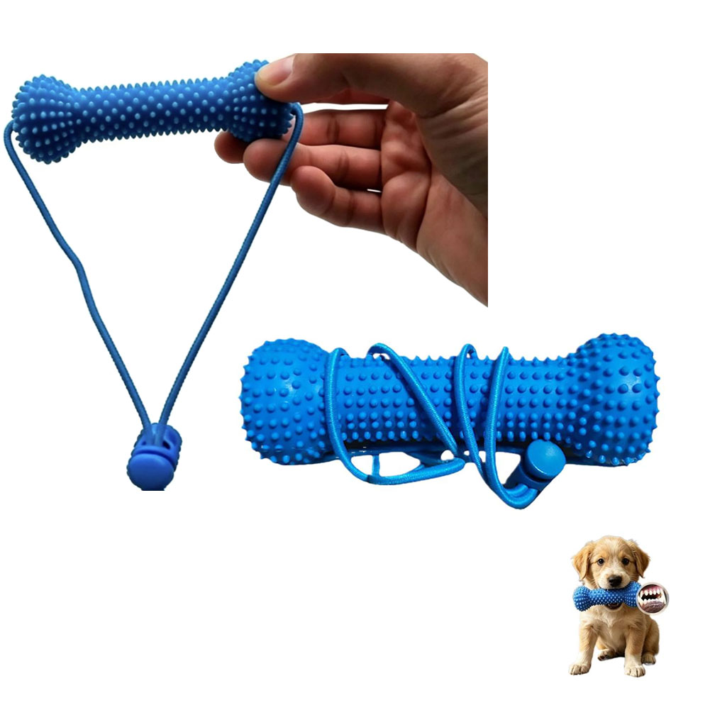 Teeth Cleaning Dog Chew Bone - Игрушка для чистки зубов собак, устойчивая