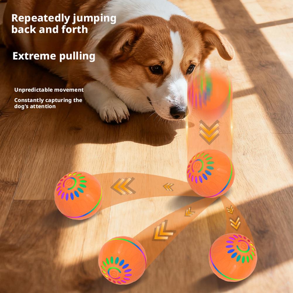 Automatic Moving Dog Ball - Умный интерактивный мяч-игрушка для собак: автоматический,