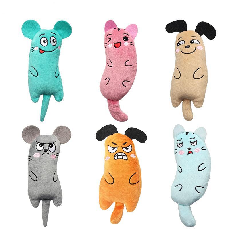 Catnip Interactive Plush Mouse - Забавная плюшевая игрушка для домашних животных