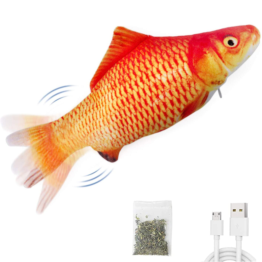 Electric Floppy Fish Dog Toy - Игрушка для кошек в виде рыбы