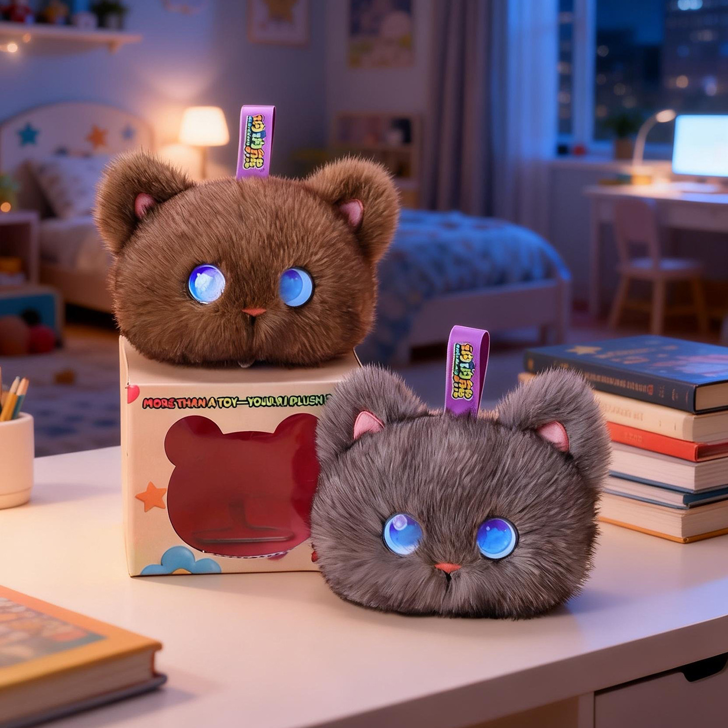 Cat Toys - Интерактивная игрушка-робот Тобот AI: плюшевый кот,