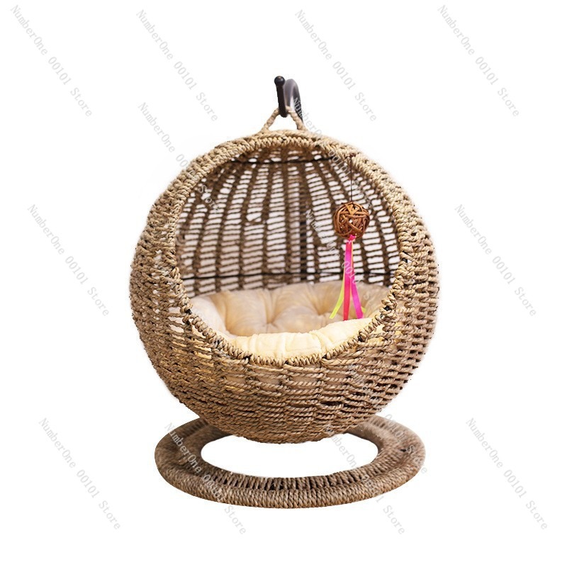 Pet Beds - Круглая подвесная лежанка-гамак для кошек из
