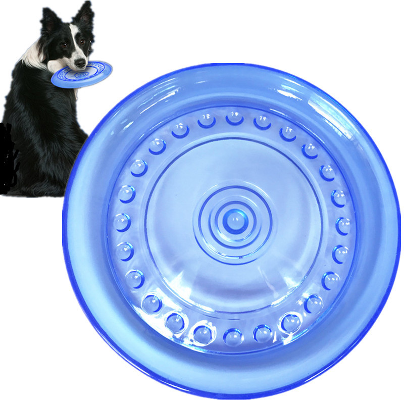 Flying Disc Dog Training Toy - Забавные летающие диски для собак, тарелки,
