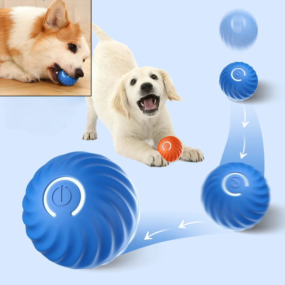 Automatic Moving Dog Ball - Автоматический движущийся мяч-игрушка для собак с