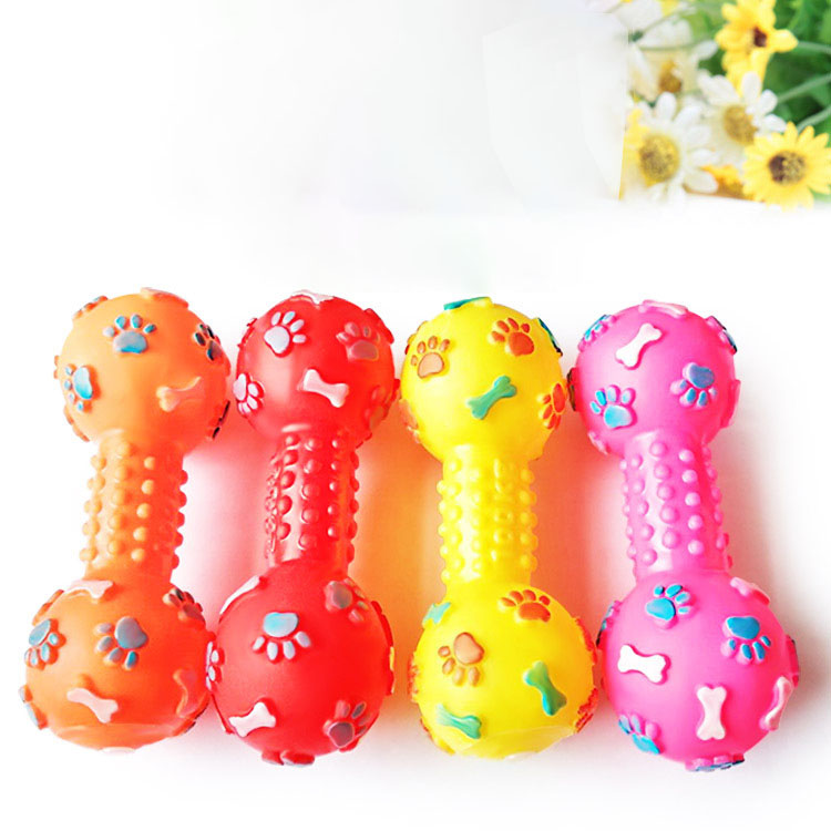 Teeth Cleaning Dog Chew Bone - Новая скрипучая игрушка для домашних собак