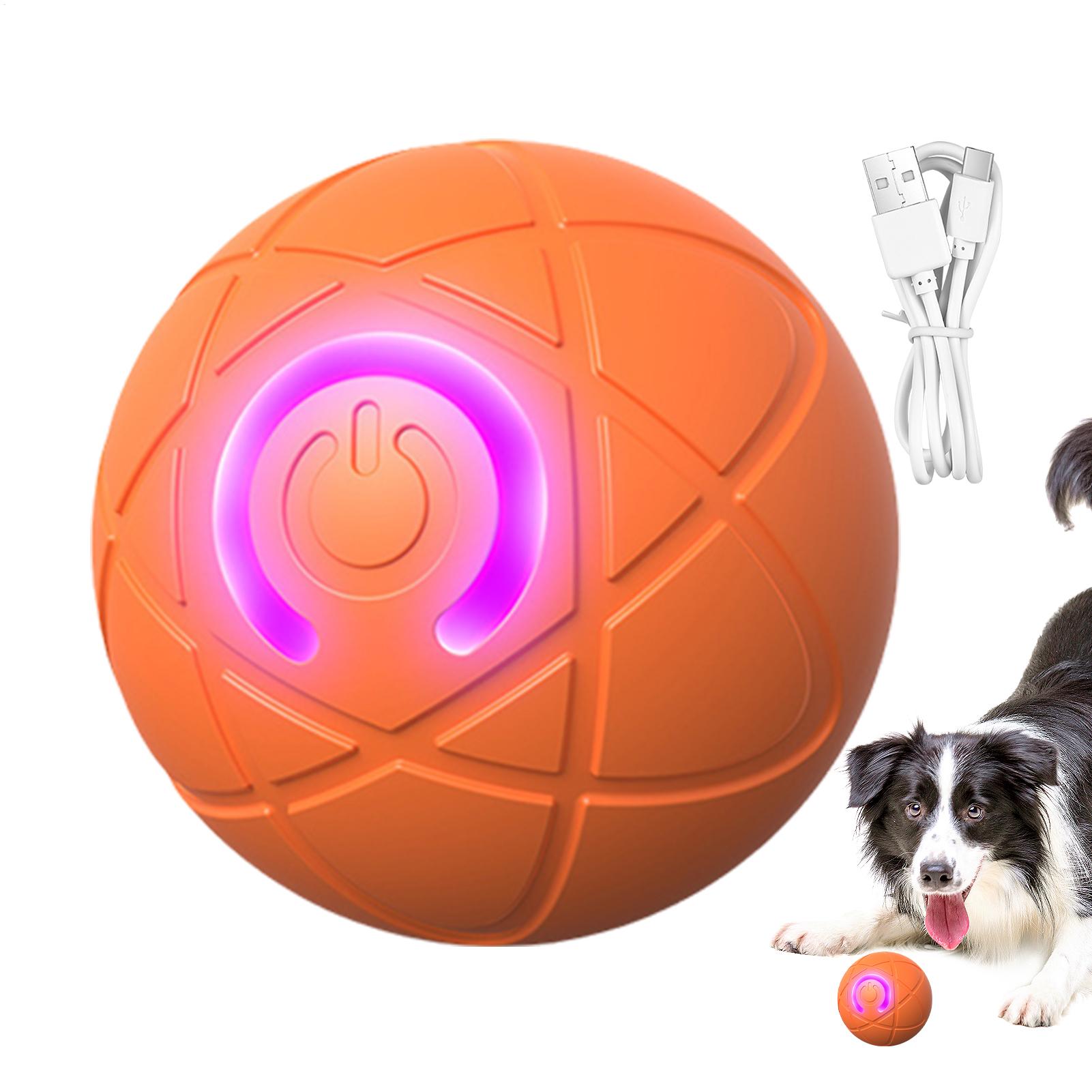 Automatic Moving Dog Ball - Игрушечный мяч для собак, интерактивный катящийся