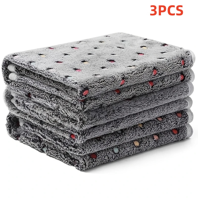 Pet Beds - 3 шт. мягкое пушистое одеяло для