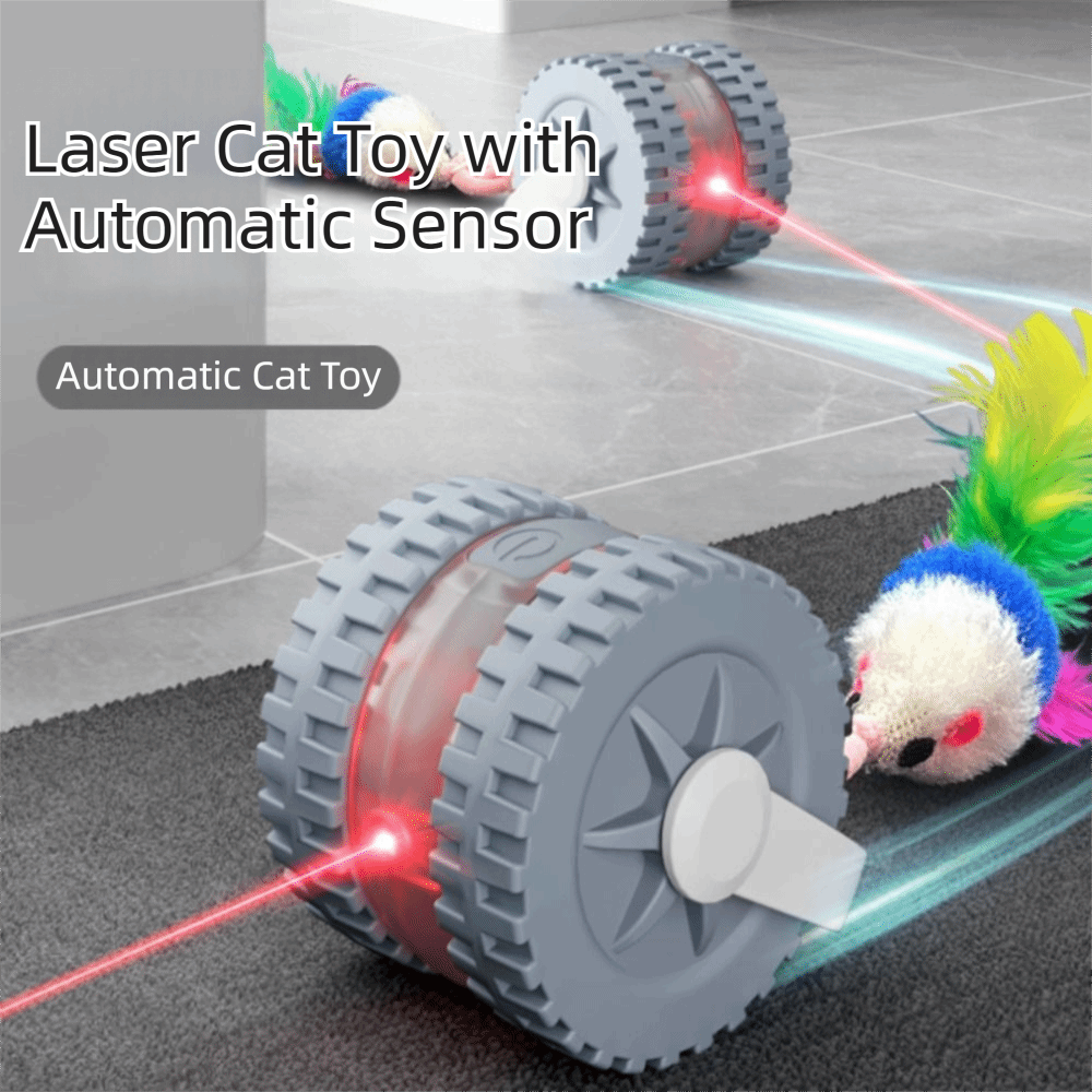 Laser Pointer Cat Toy Automatic - Игрушка для кошек с инфракрасным лазером