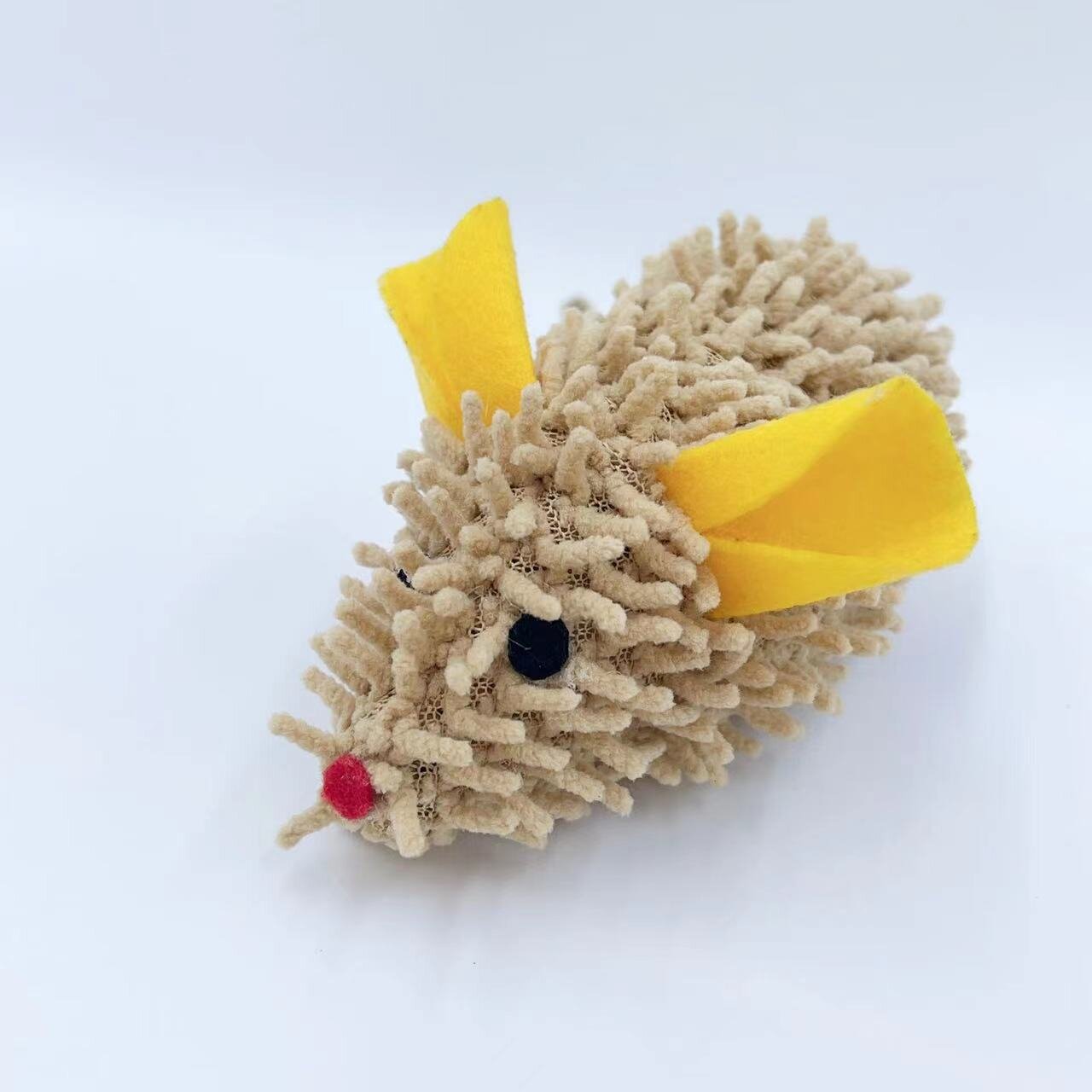 Catnip Interactive Plush Mouse - Большая мышь, игрушка для кошек, имитация