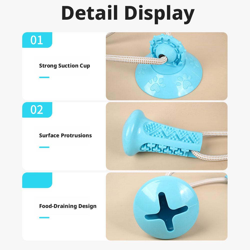 Интерактивная игрушка-присоска – обзор и цена Suction Cup Dog Tug Toy