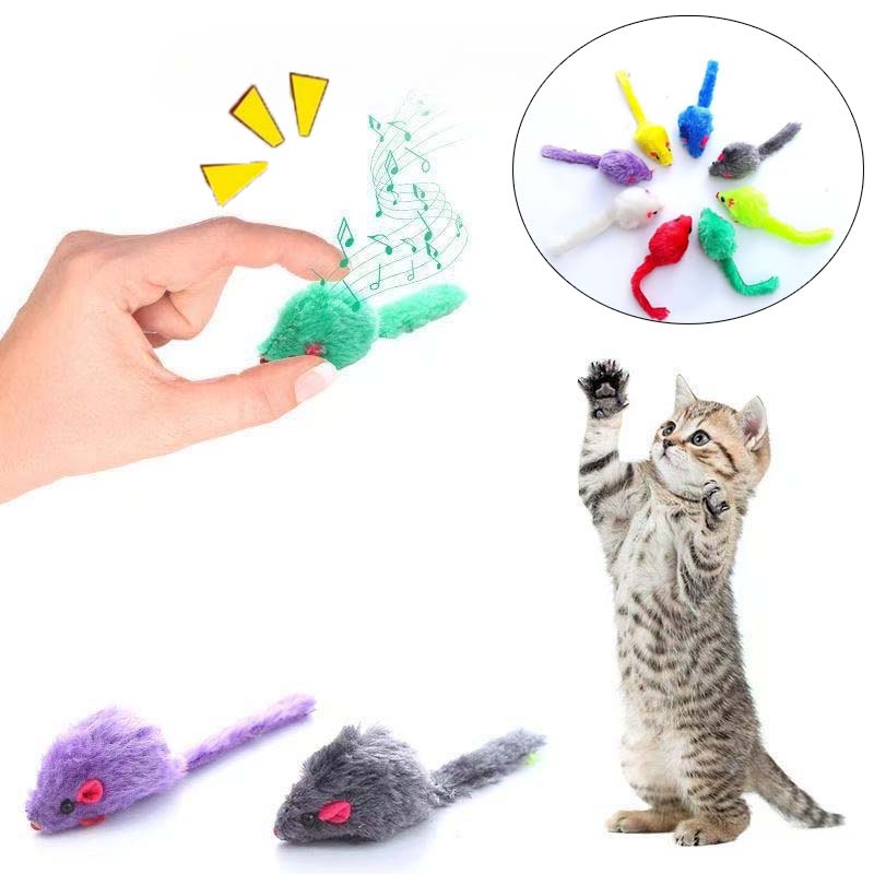 Игрушка для кошек в виде мыши  – обзор и цена Catnip Interactive Plush Mouse