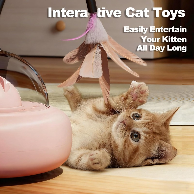 Малошумные интерактивные игруш – обзор и цена Laser Pointer Cat Toy Automatic