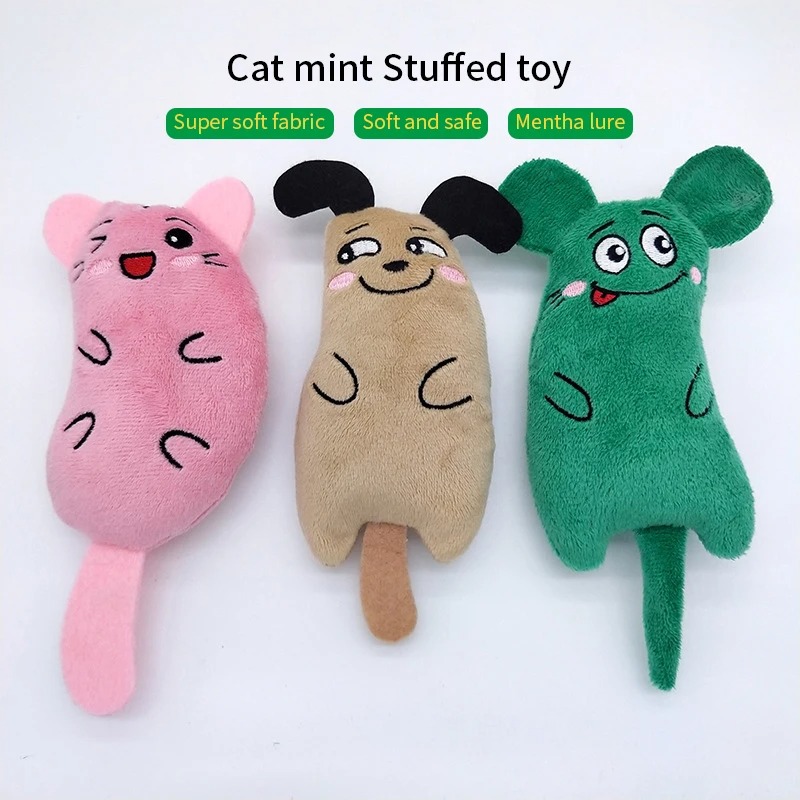 Милые игрушки для кошек, забав – обзор и цена Catnip Interactive Plush Mouse