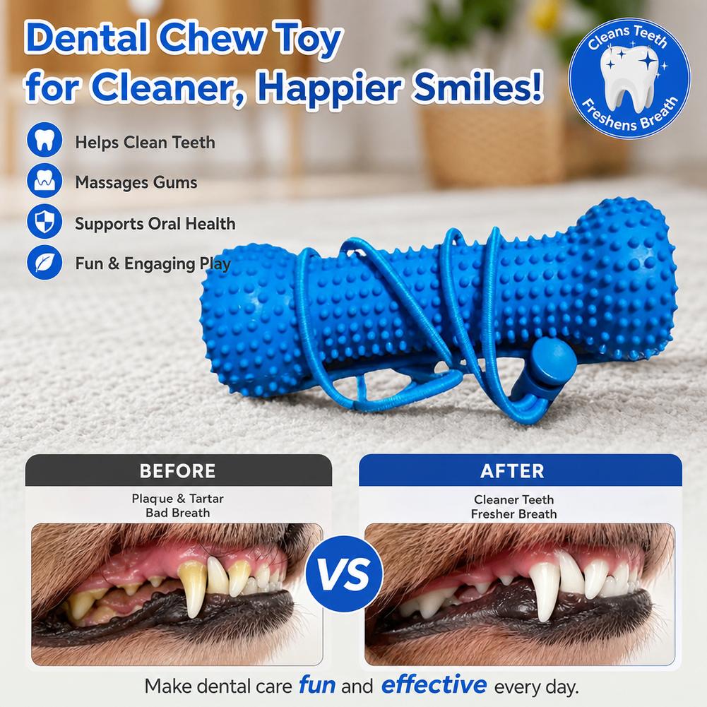 Игрушка для чистки зубов собак – обзор и цена Teeth Cleaning Dog Chew Bone