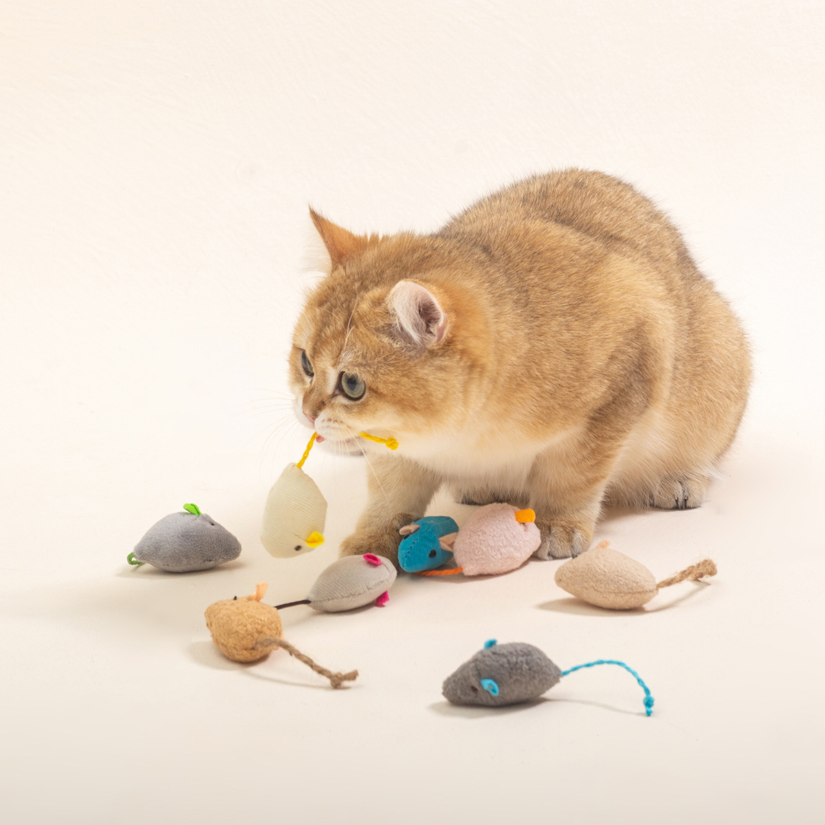 16 шт. интерактивные игрушки д – обзор и цена Catnip Interactive Plush Mouse