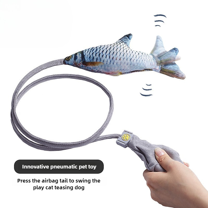 Забавная электрическая интерак – обзор и цена Electric Floppy Fish Dog Toy
