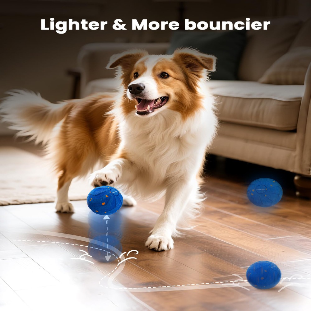 Умная игрушка для собак, устой – обзор и цена Automatic Moving Dog Ball