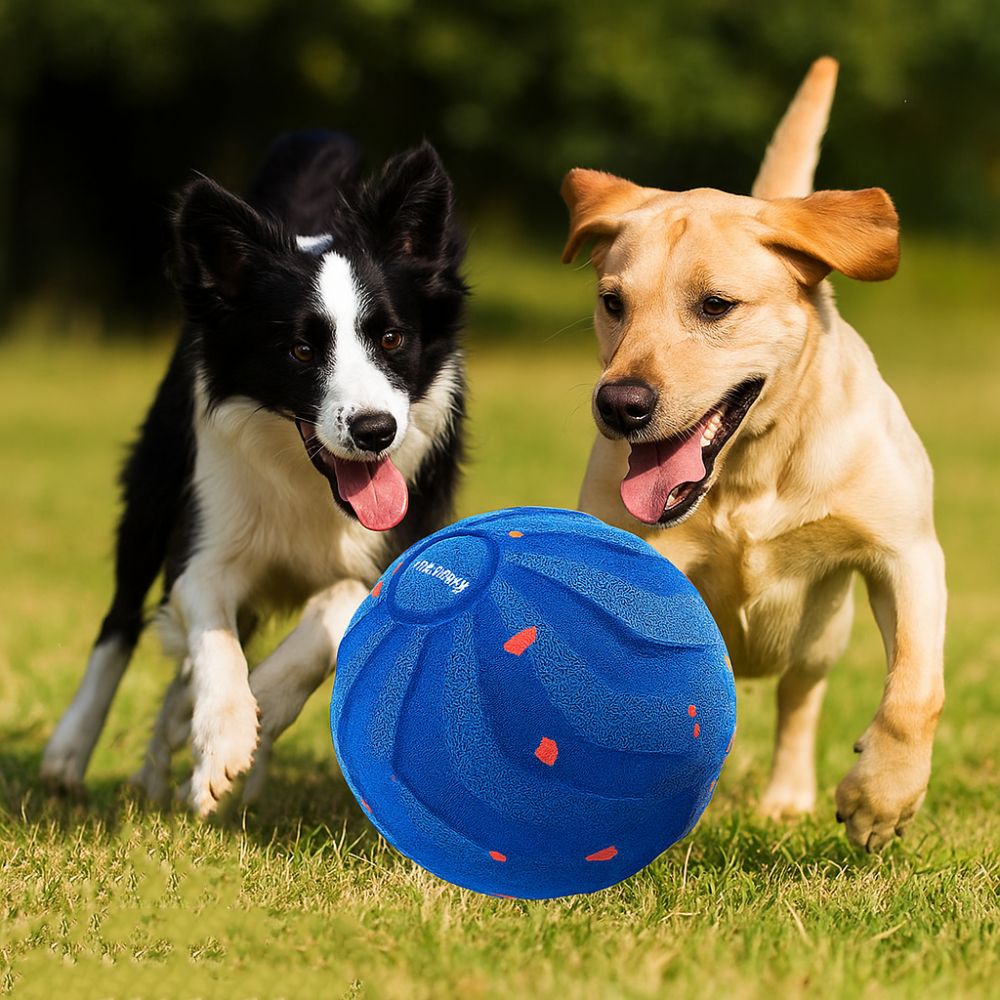 Умная игрушка для собак, устой – обзор и цена Automatic Moving Dog Ball