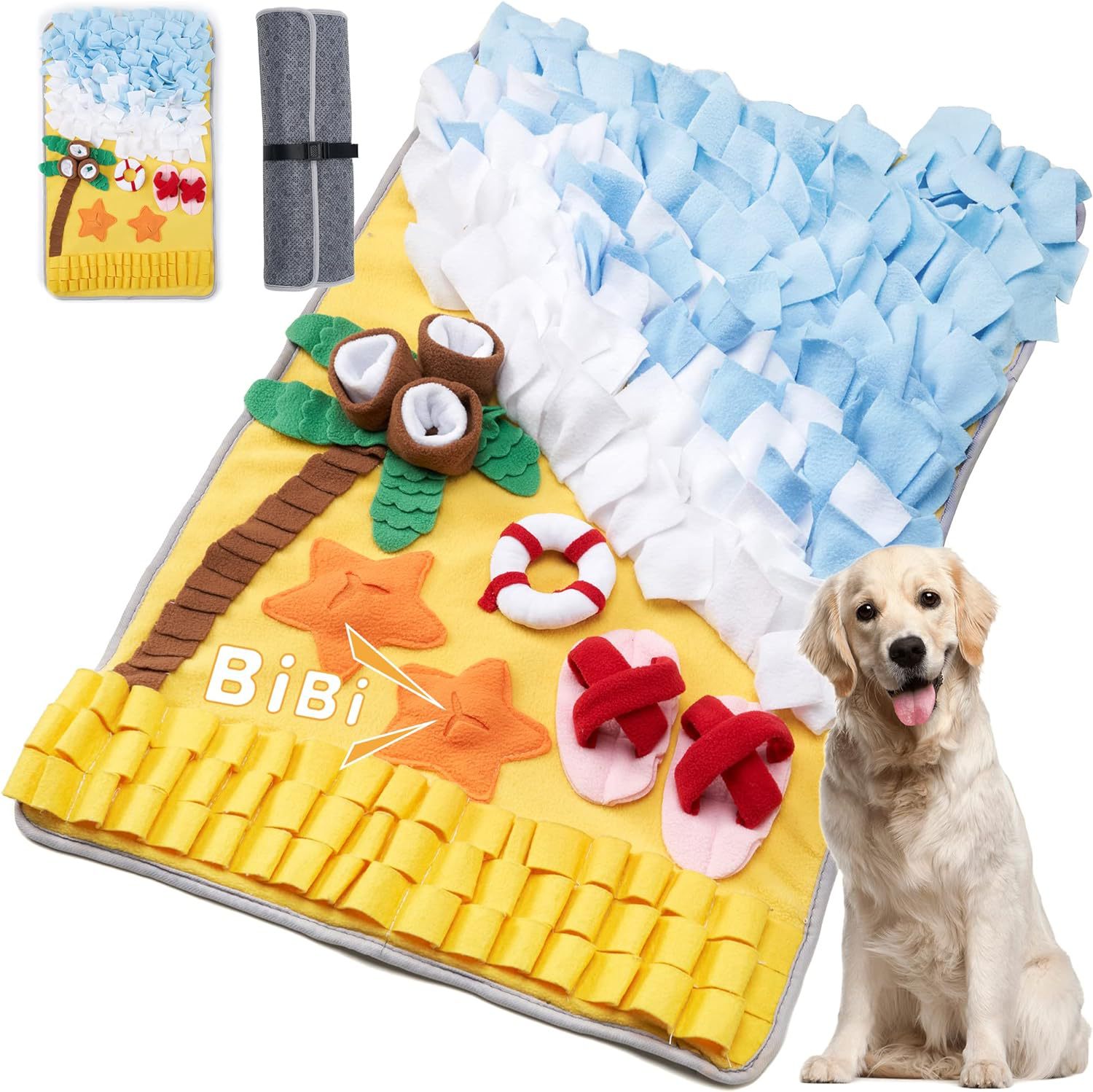 Новый коврик для нюхания для с – обзор и цена Snuffle Mat For Dogs