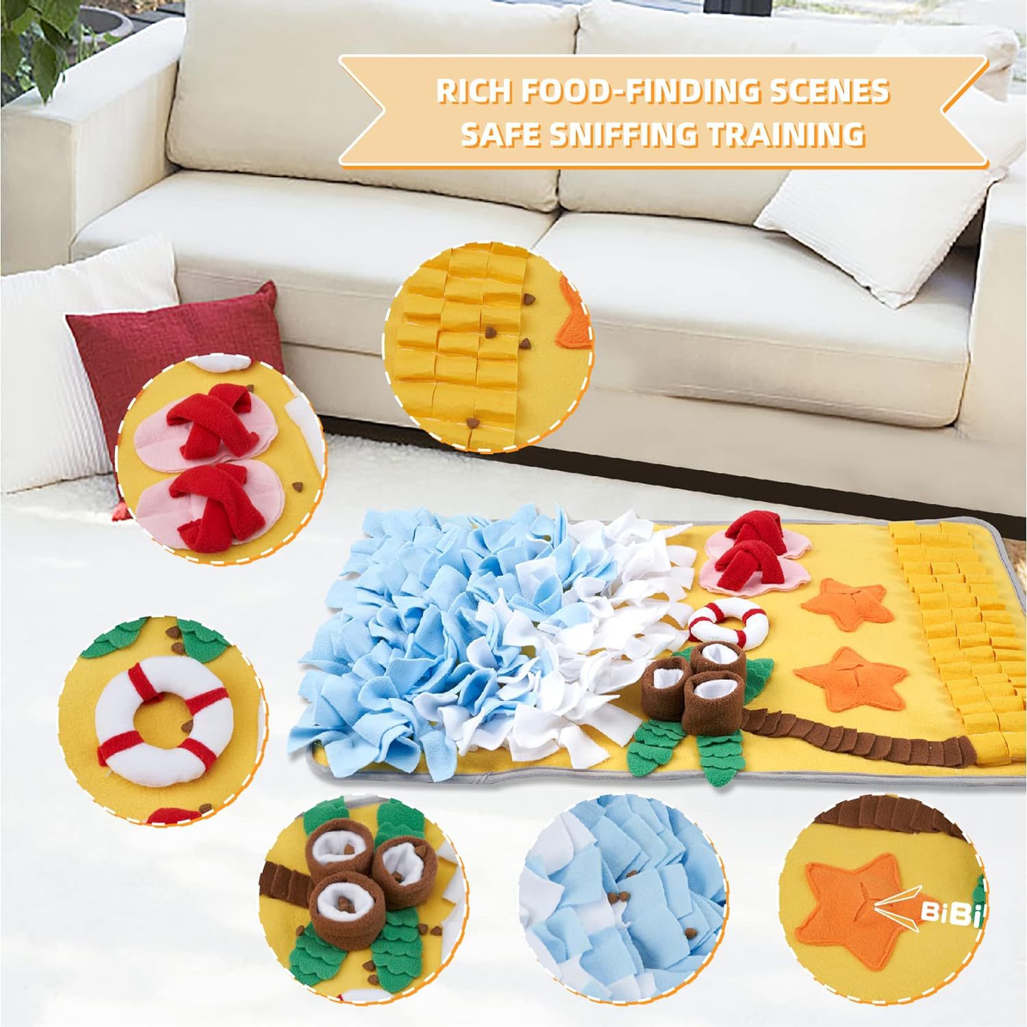 Новый коврик для нюхания для с – обзор и цена Snuffle Mat For Dogs