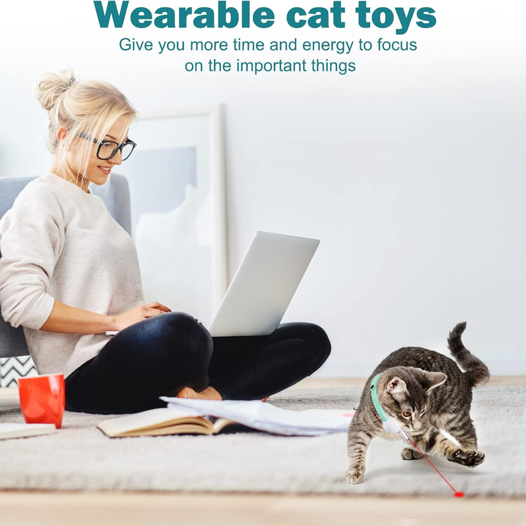 Ошейник с лазерной указкой для – обзор и цена Laser Pointer Cat Toy Automatic