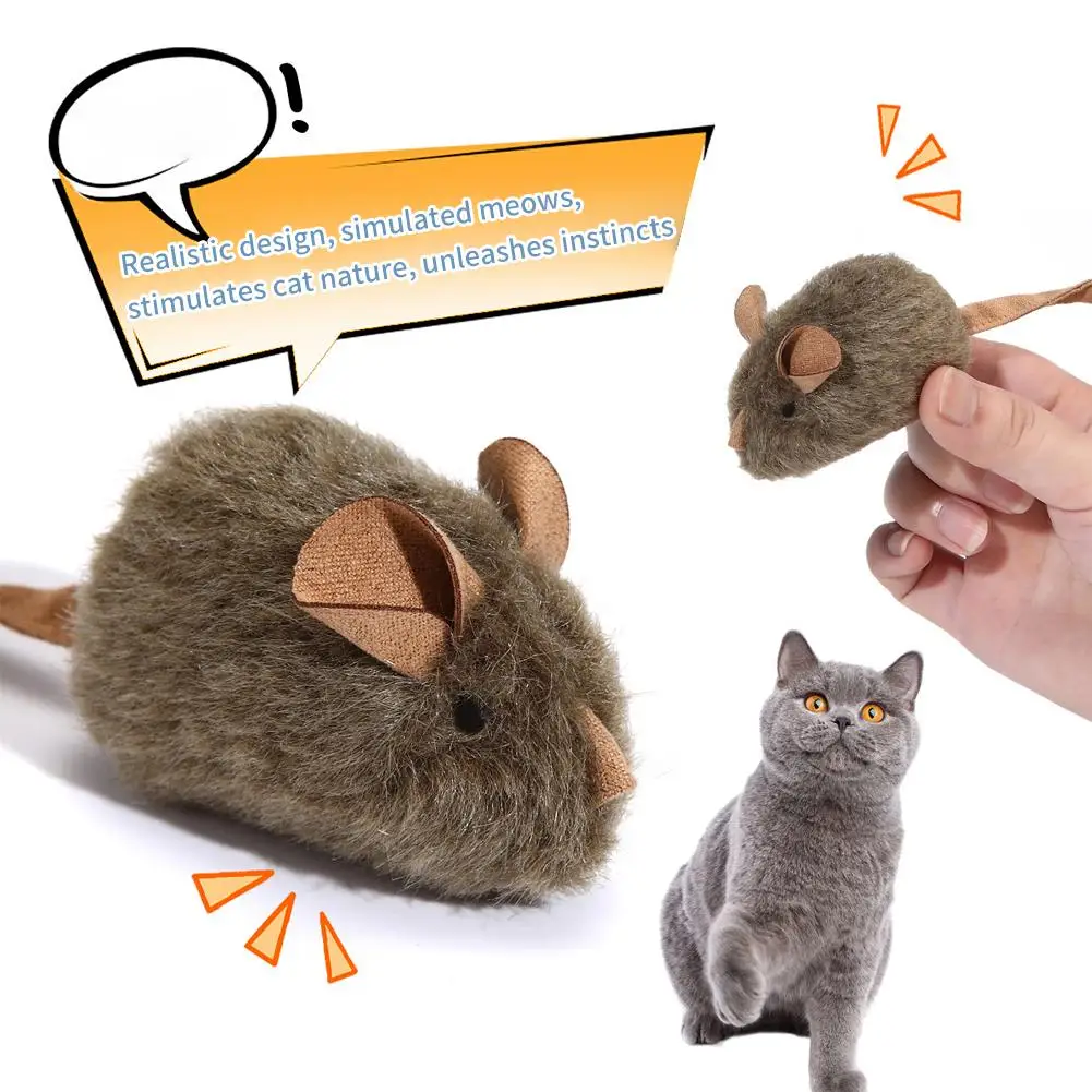 Забавная плюшевая игрушка для  – обзор и цена Catnip Interactive Plush Mouse