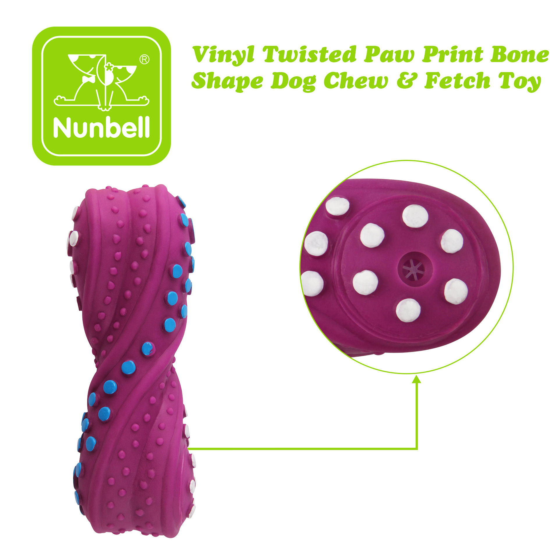 Игрушка для собак с пищалкой в – обзор и цена Teeth Cleaning Dog Chew Bone