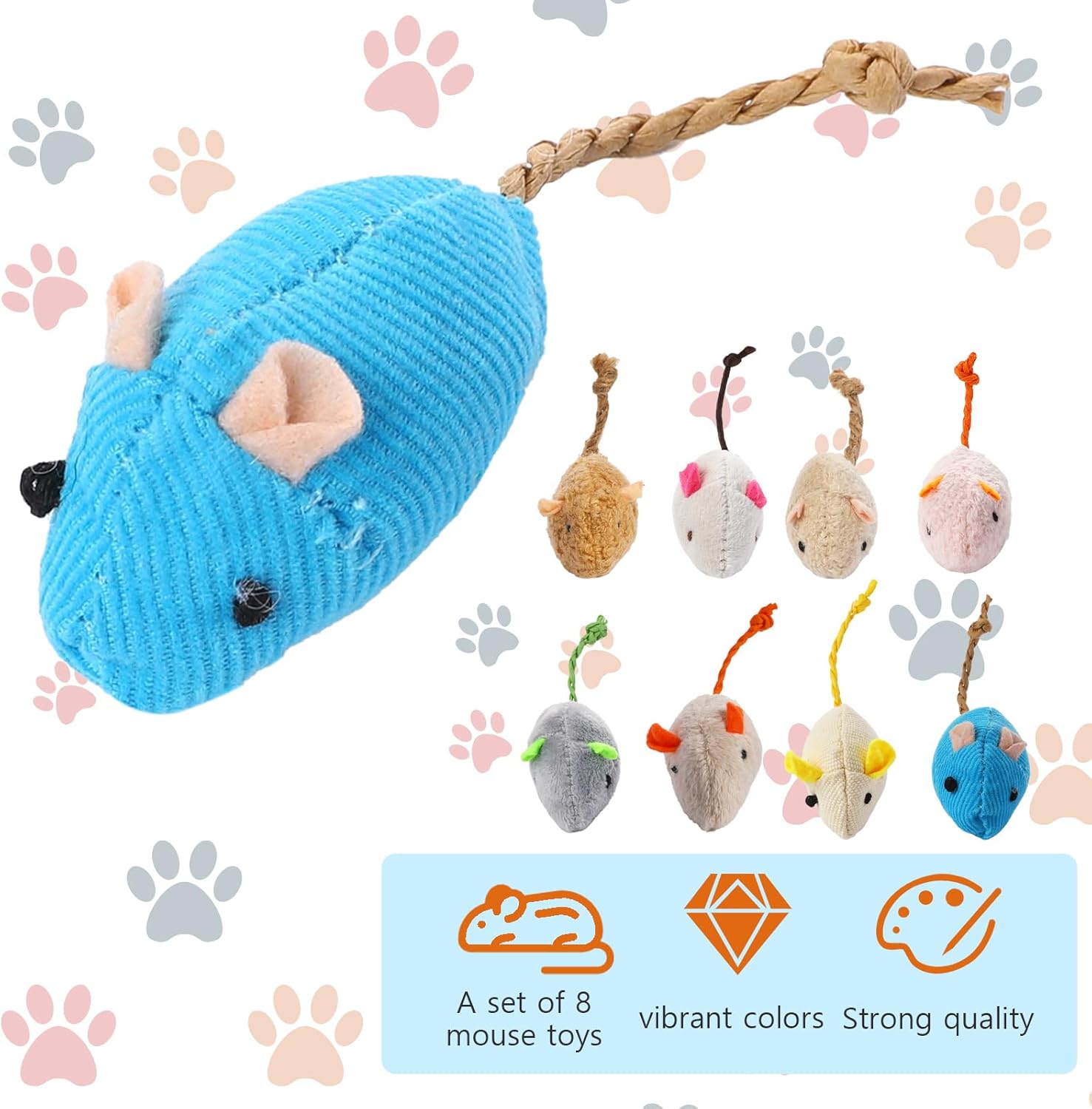 8. Интерактивные игрушки для к – обзор и цена Catnip Interactive Plush Mouse