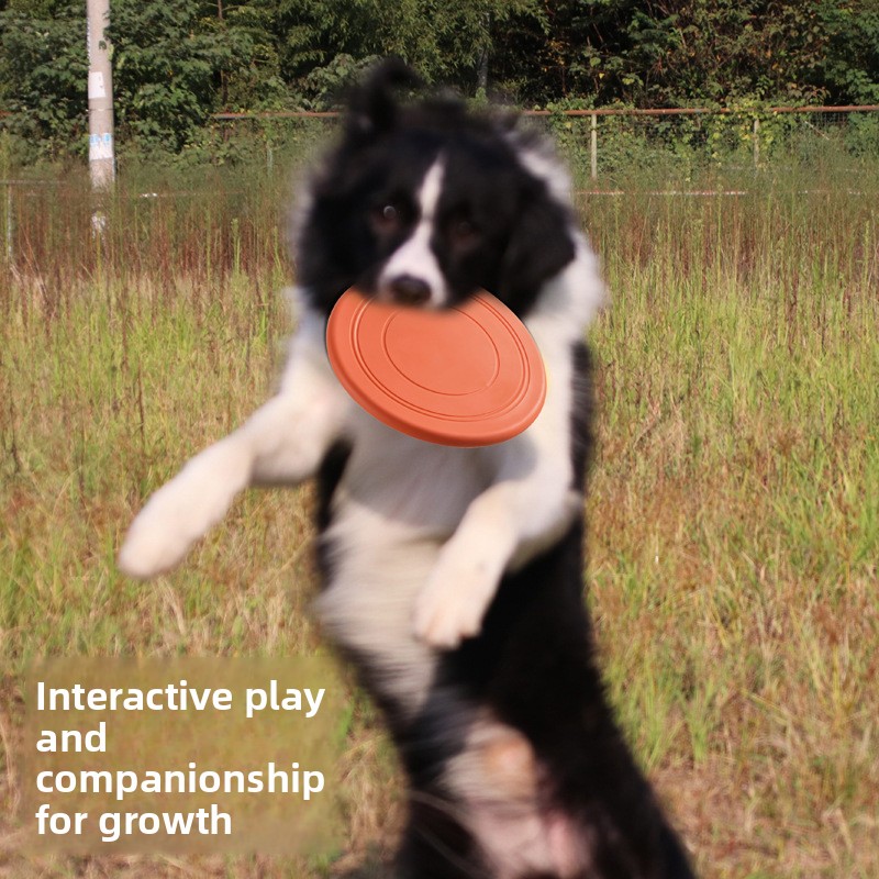Устойчивый к укусам плавающий  – обзор и цена Flying Disc Dog Training Toy