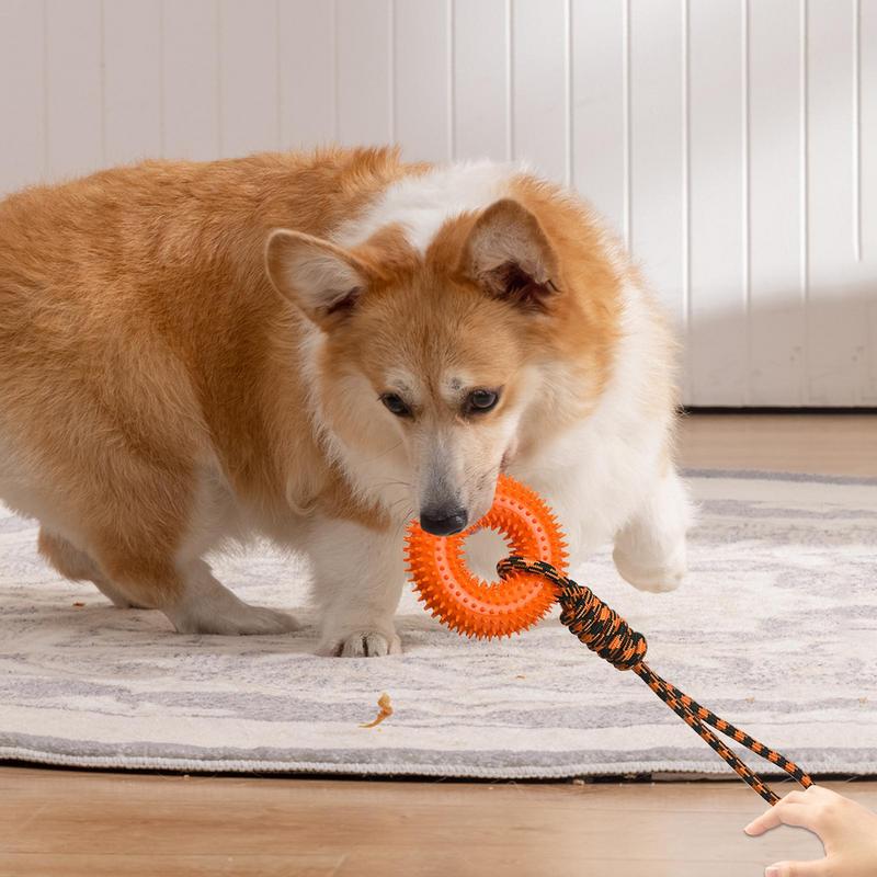 Писклявые игрушки для собак Ко – обзор и цена Dog Rope Toy Aggressive Chewers
