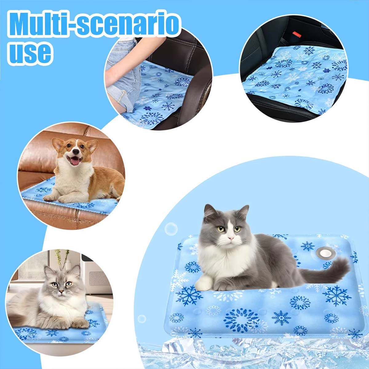 Летний охлаждающий коврик для  – обзор и цена Pet Beds