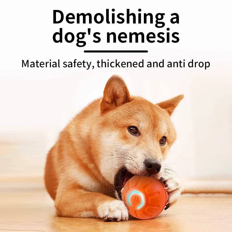 Умный интерактивный мяч-игрушк – обзор и цена Automatic Moving Dog Ball