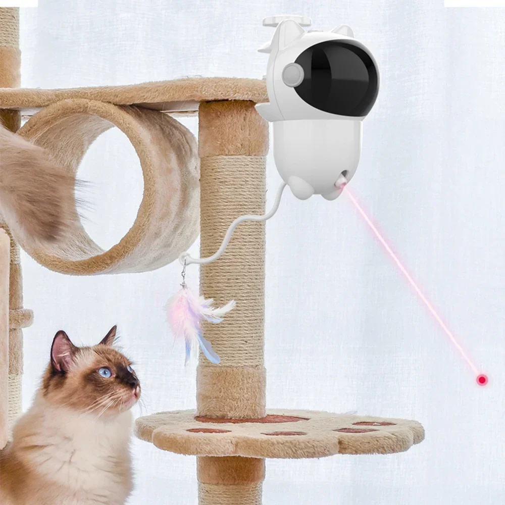 Интерактивная лазерная игрушка – обзор и цена Laser Pointer Cat Toy Automatic