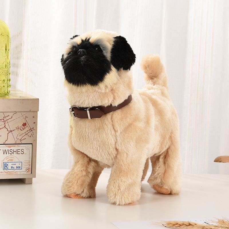 Электронный плюшевый робот-щен – обзор и цена Interactive Squeaky Plush Dog Toy