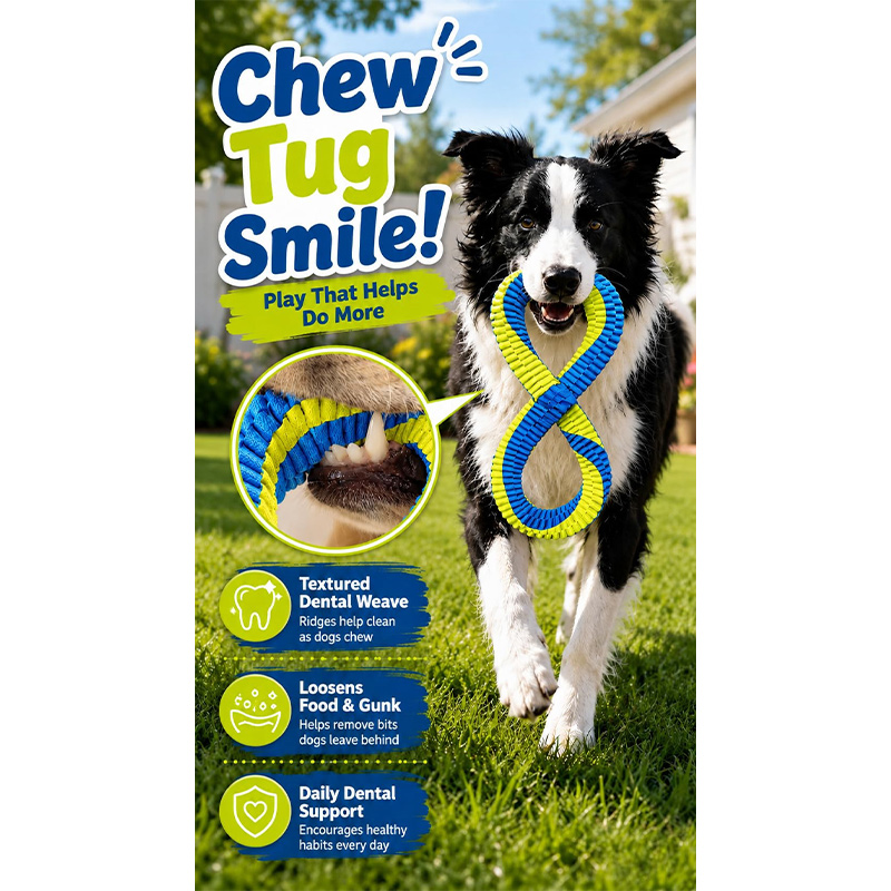 Игрушка-веревка для чистки зуб – обзор и цена Dog Rope Toy Aggressive Chewers