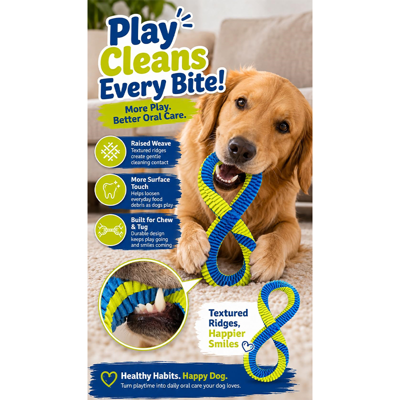 Игрушка-веревка для чистки зуб – обзор и цена Dog Rope Toy Aggressive Chewers