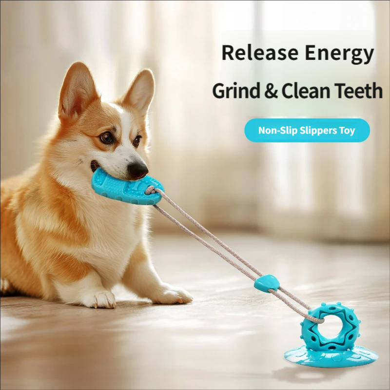 Игрушка для собак с присоской, – обзор и цена Suction Cup Dog Tug Toy