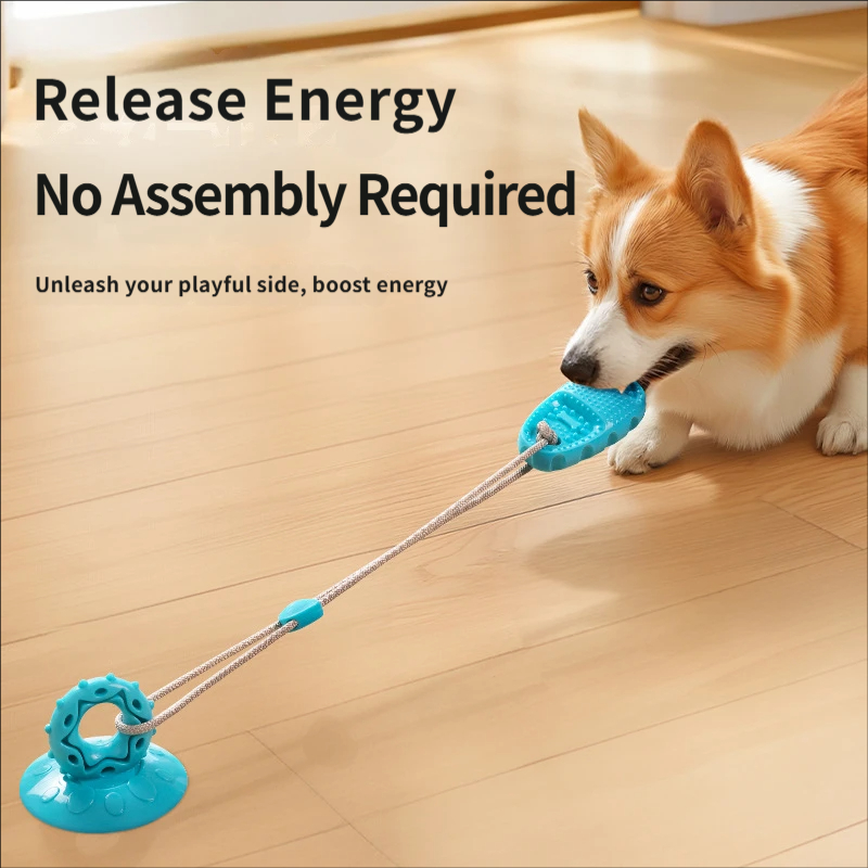 Игрушка для собак с присоской, – обзор и цена Suction Cup Dog Tug Toy