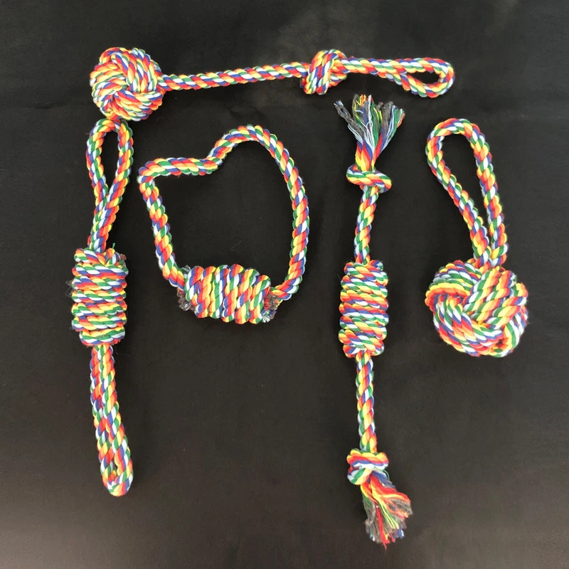 Прочные веревочные игрушки для – обзор и цена Dog Rope Toy Aggressive Chewers