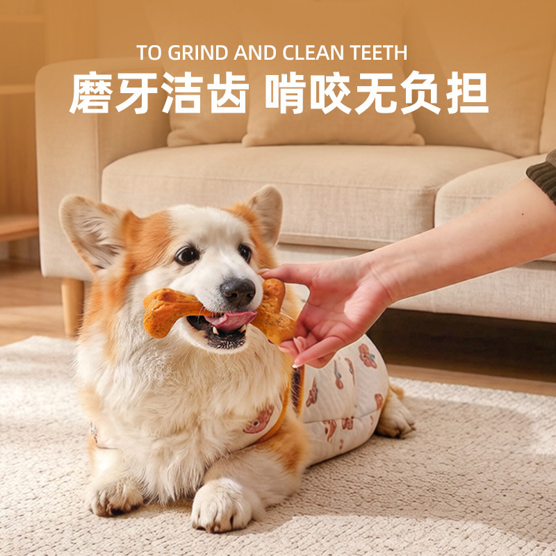 Игрушка для собак TPRD: прочна – обзор и цена Teeth Cleaning Dog Chew Bone