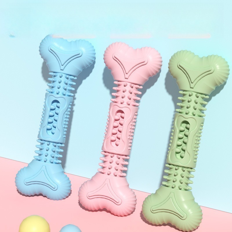 Новый прочный набор игрушек дл – обзор и цена Teeth Cleaning Dog Chew Bone