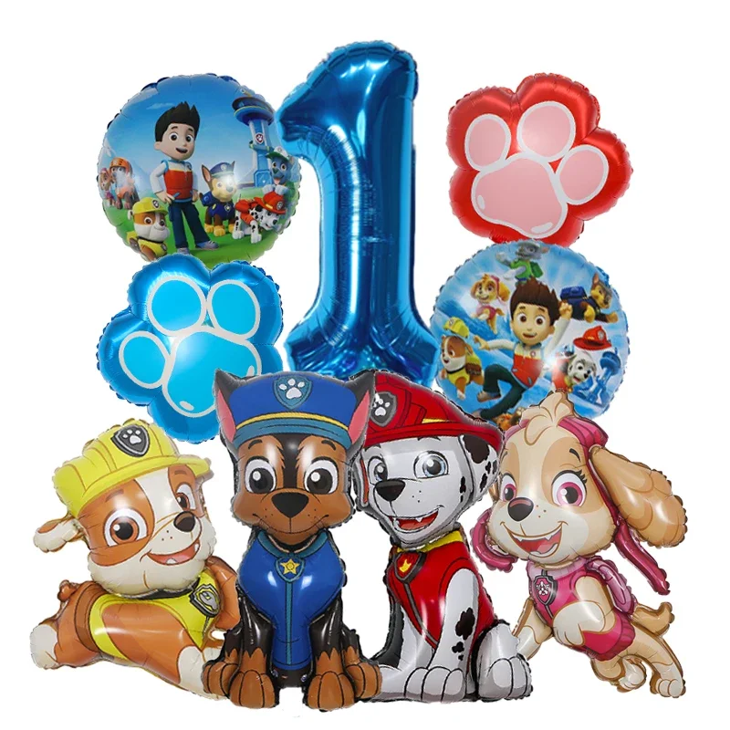 Набор из 9 фольгированных шаро – обзор и цена Dog Toys