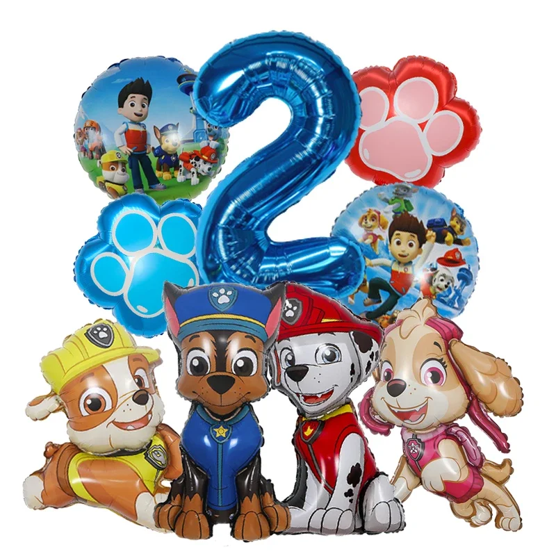 Набор из 9 фольгированных шаро – обзор и цена Dog Toys