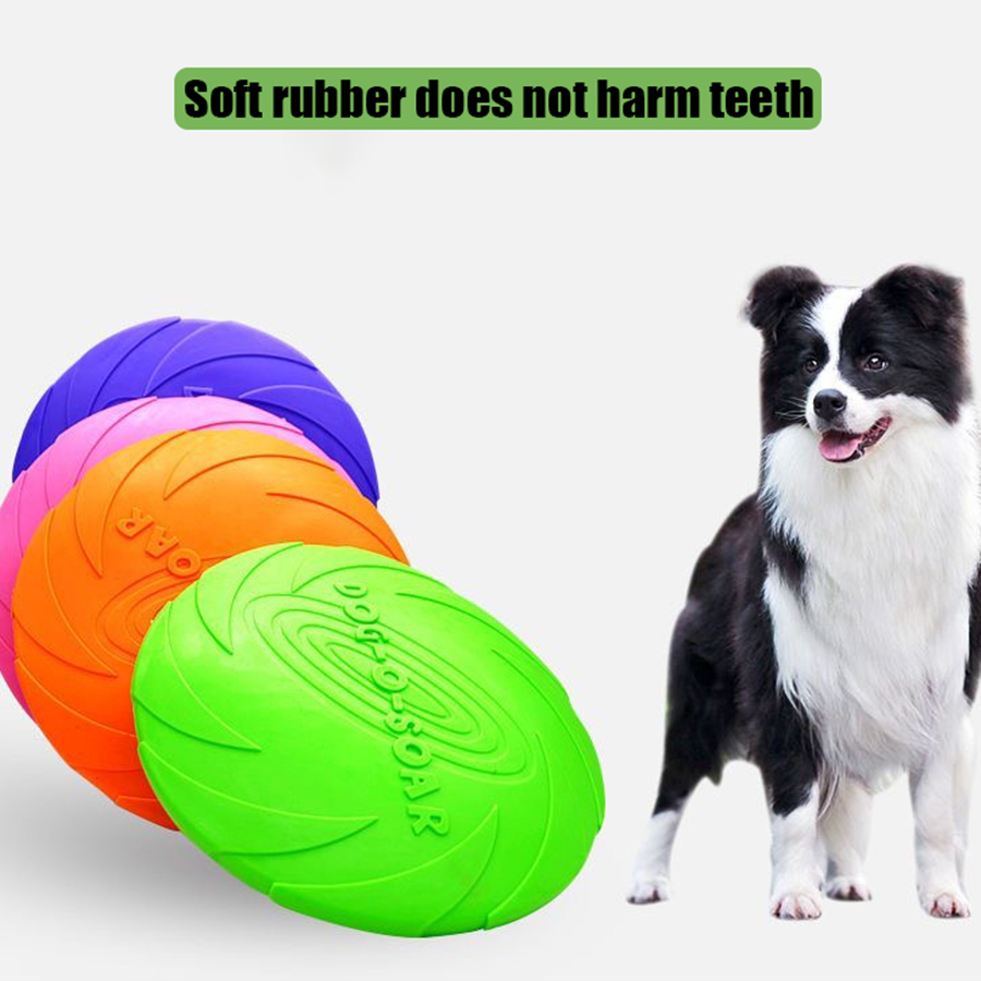 Большой летающий диск для соба – обзор и цена Flying Disc Dog Training Toy