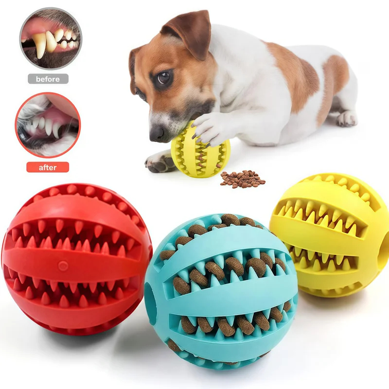 1/2 шт. Интерактивные резиновы – обзор и цена Indestructible Dog Chew Toy