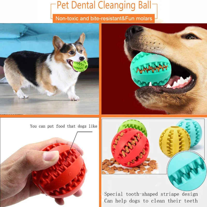 1/2 шт. Интерактивные резиновы – обзор и цена Indestructible Dog Chew Toy